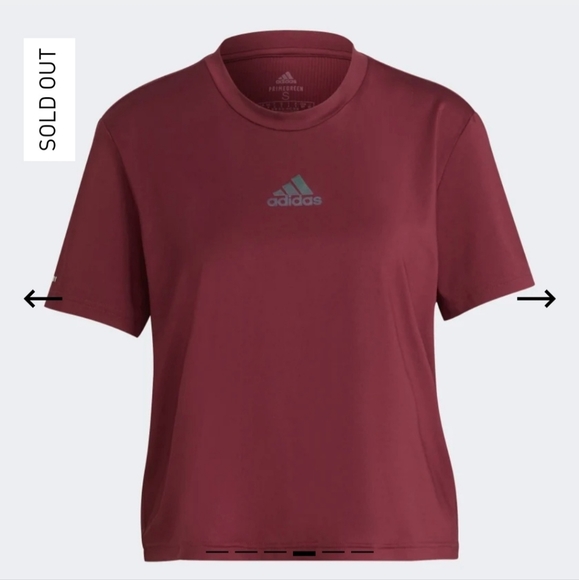 adidas Tops - Adidas × Zoe Saldana: Aeroready Sports Tee 2XL~ NWT!! | HOST PICK ♥️